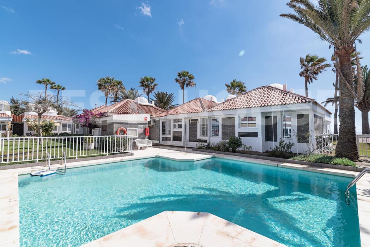 Stunning Bungalow At The Sand Dunes Of Maspalomas Playa del Inglés Exterior foto