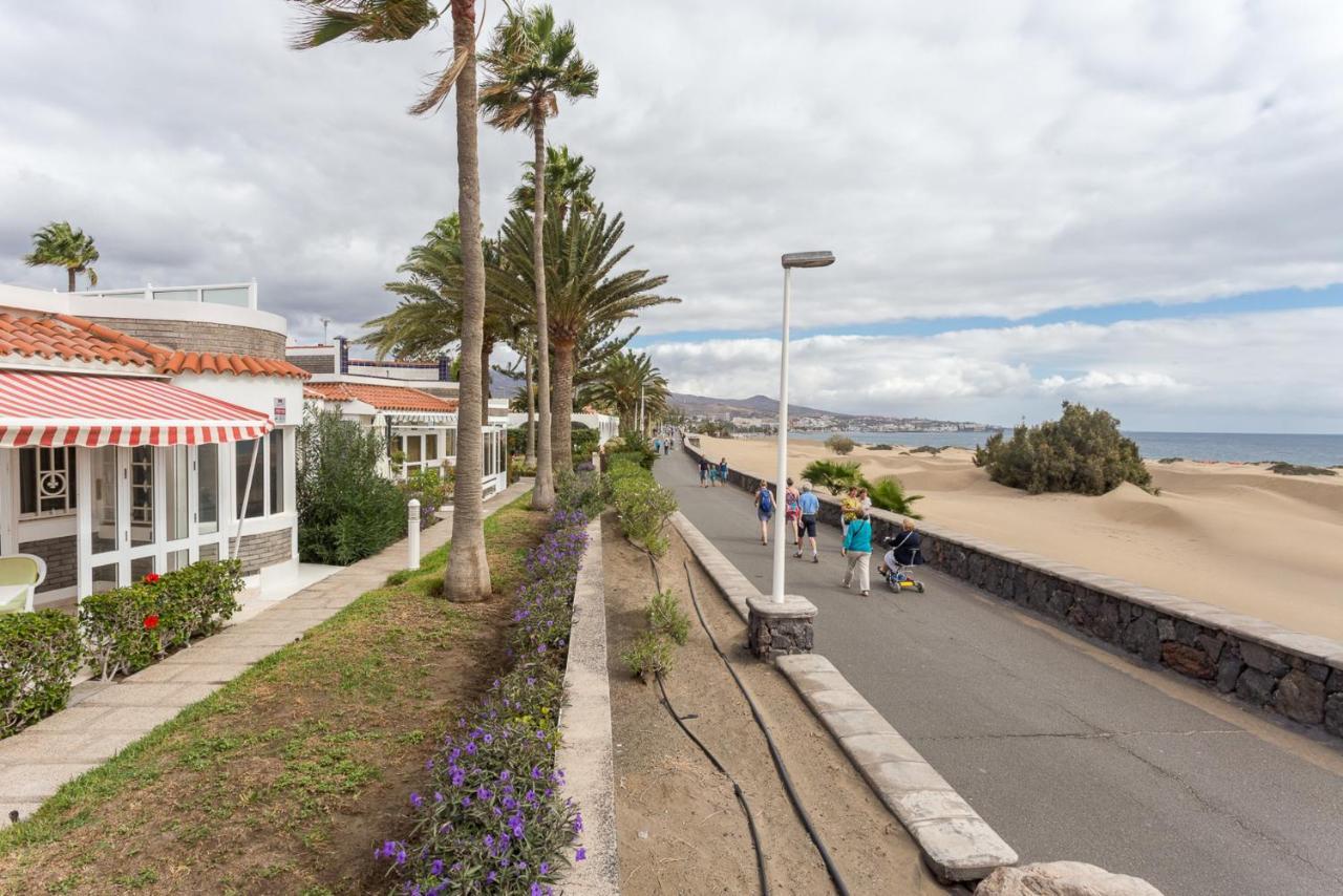 Stunning Bungalow At The Sand Dunes Of Maspalomas Playa del Inglés Exterior foto